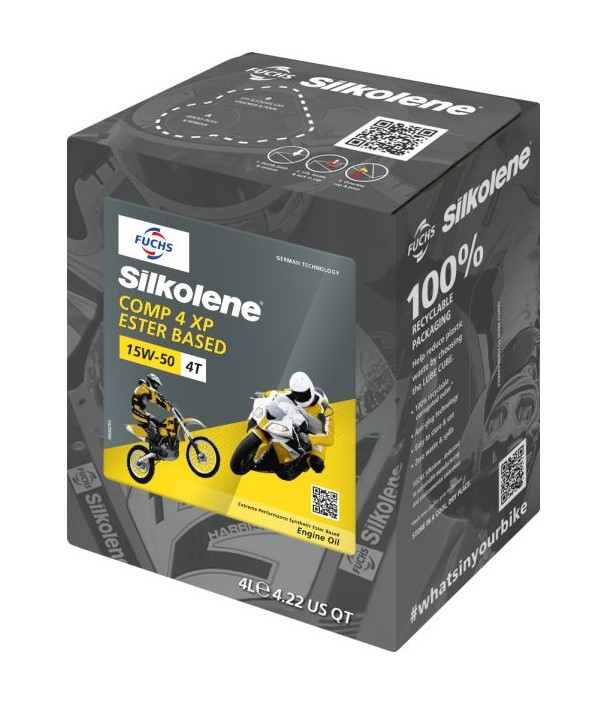 Масло FUCHS SILKOLENE COMP 4 15W50 - XP 4л